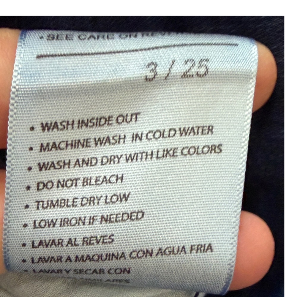 KanCan Womens High Rise Triple Button Skinny Jeans Dark Wash Denim Size 3/25 - Picture 4 of 8